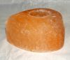 Heart Shaped Salt Tea Light Holder - Image 3