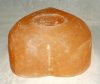 Heart Shaped Salt Tea Light Holder - Image 2