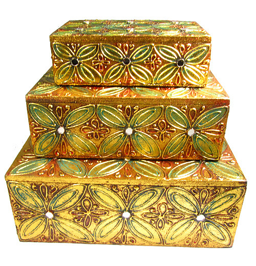 Set of 3 Jewellery Boxes