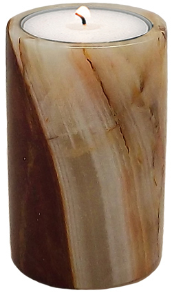 Onyx Cylinder Candle Holder