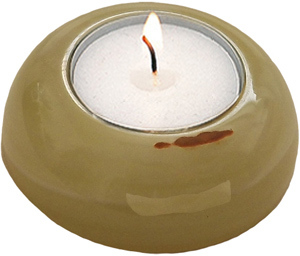 D-Shape Onyx Candle Holder