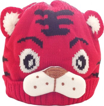 Kid's Little Tiger Hat (Red)