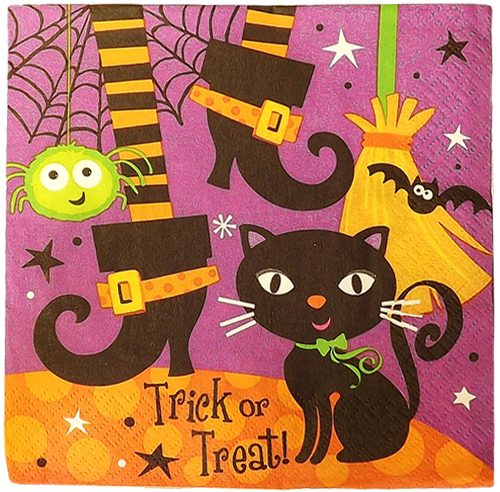 Halloween Spooky Boots Party Napkins