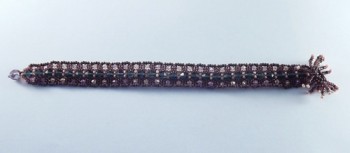 Purple Bead Bracelet