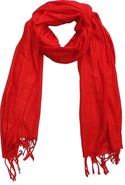 Pashmina/Silk Shawl Red | vlr.eng.br